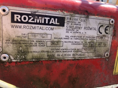 Shrnovač Rozmital SB-3621