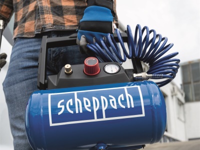 Scheppach HC 06 - bezolejový kompresor 6l